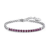 Armband Sagapo Dame in Stahl SDZ84